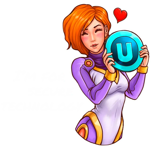 Стикер Utopia p2p crypto pack