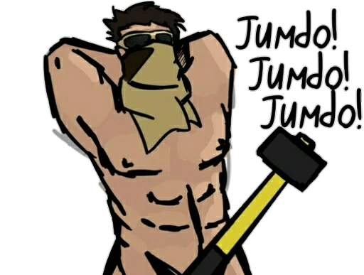 Стикер Джамбо и друзья из ЧВК