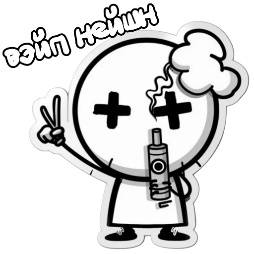 Стикер VAPEly news