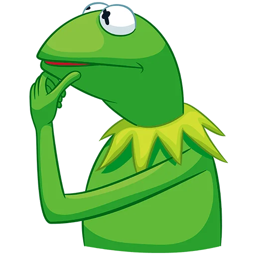 Стикер Кермит Без Текста