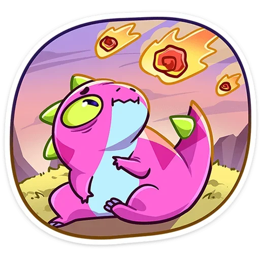 Стикер Токси