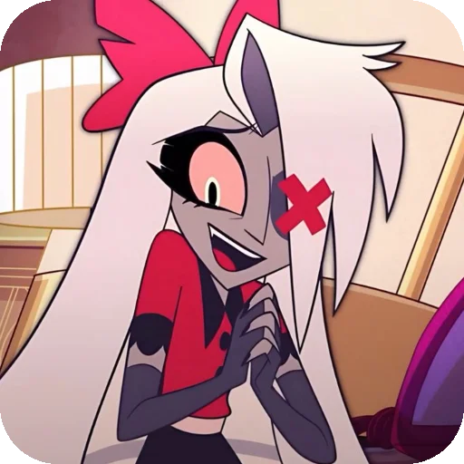 Стикер Вегги/vaggie hazbin hotel