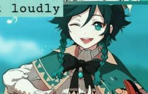 Стикер Венти