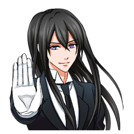 Стикер Верный дворецкий