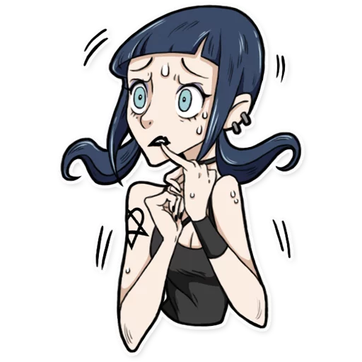 Стикер Bad Girl