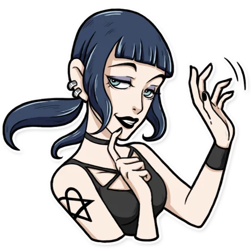 Стикер Bad Girl