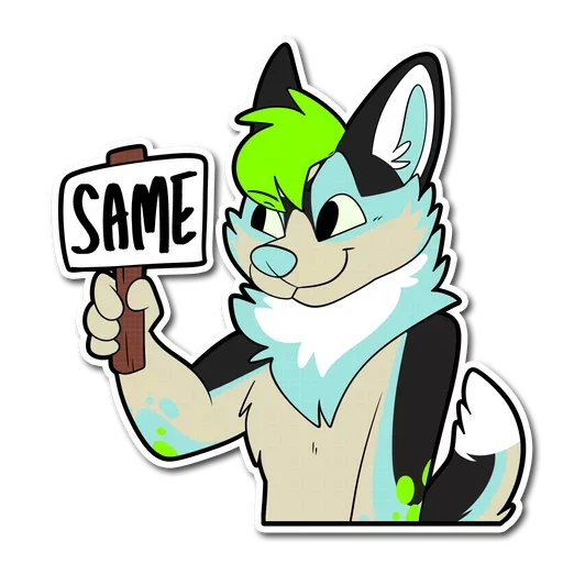 Стикер Very funny and rude