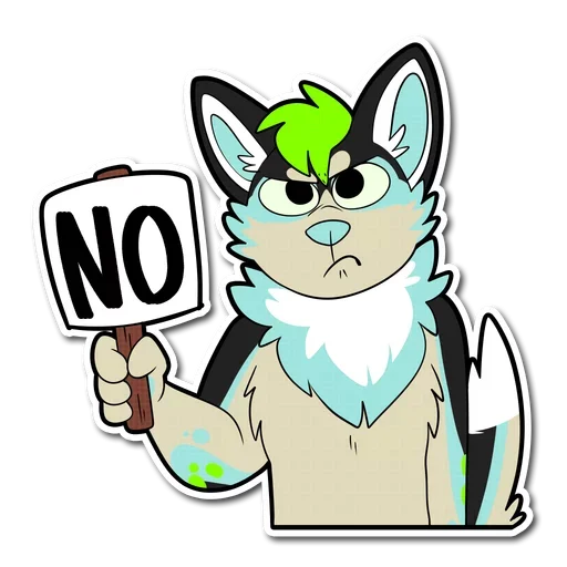 Стикер Very funny and rude