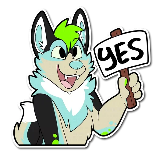 Стикер Very funny and rude