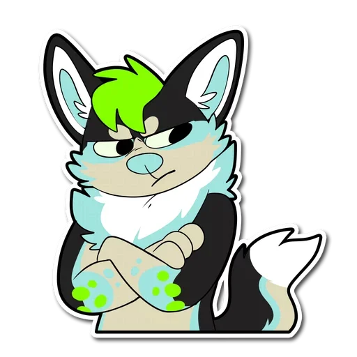 Стикер Very funny and rude