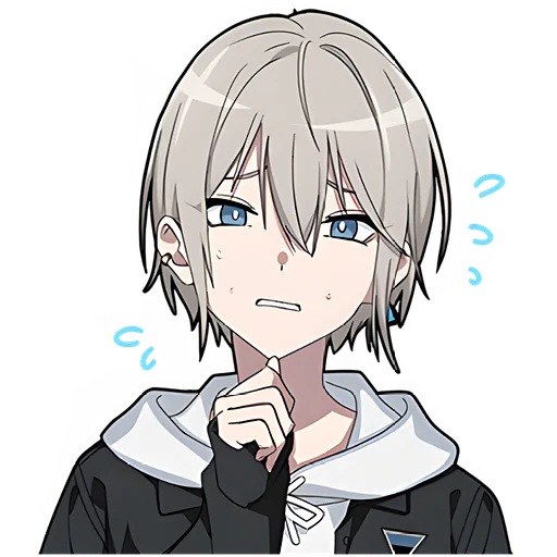 Стикер Вежливый кун