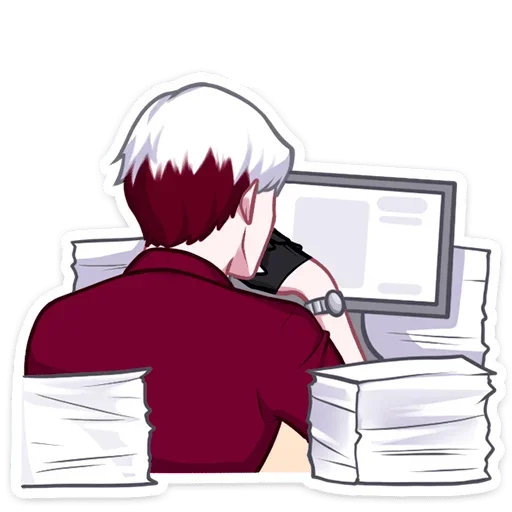 Стикер Виктор без надписей