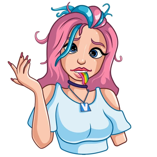 Стикер Ви Няша