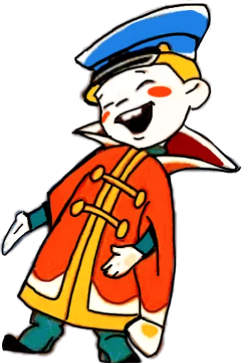 Стикер Вовка