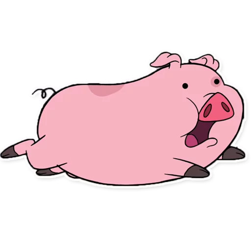 Стикер Waddles Gravity Falls