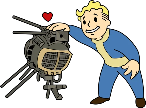 Стикер War, War Never Changes