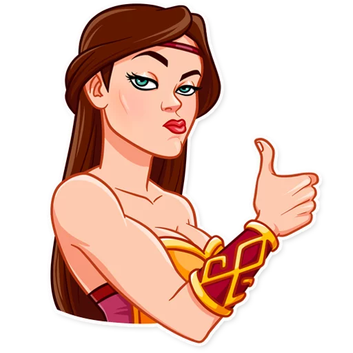 Стикер Warrior Queen