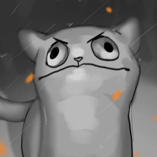 Стикер Кошки - Вояки