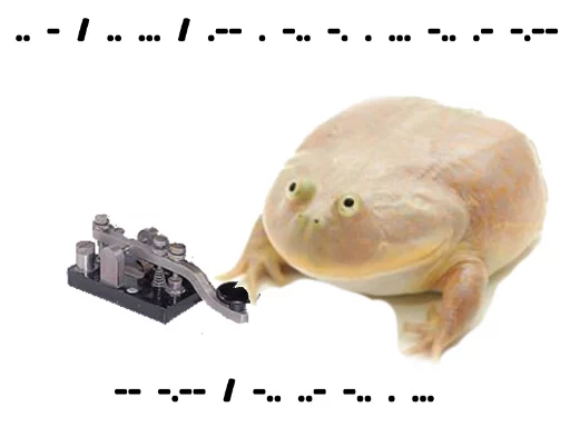 Стикер Wednesday My Dudes