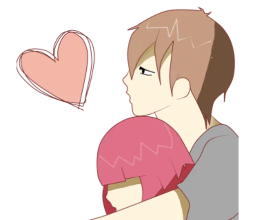 Стикер Weirdo Couple