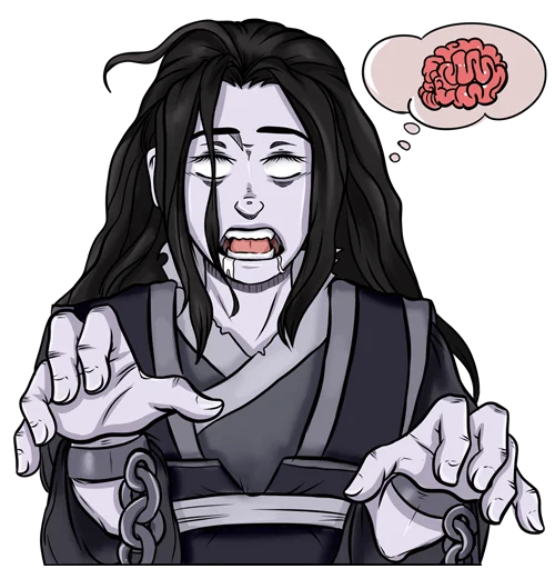 Стикер Вэнь Нин