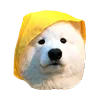 Эмодзи White Dog Emoji