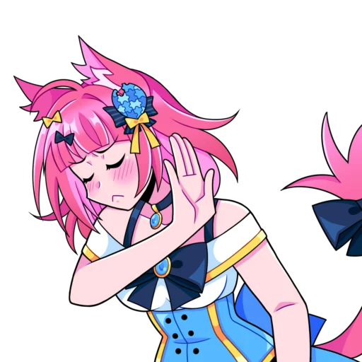 Стикер Wiki chan