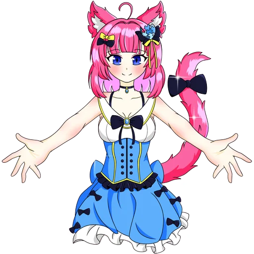 Стикер Wiki chan