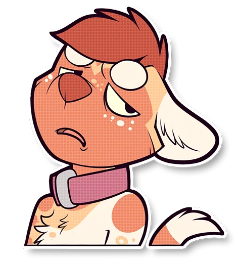 Стикер Cinnamon Wild Dog