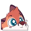 Стикер Wilde Fox