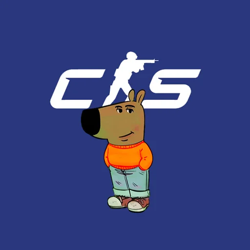 Стикер esports chill guy
