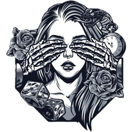 Стикер Women tattoos