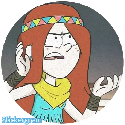 Стикер Gravity Falls