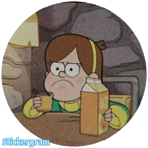 Стикер Gravity Falls