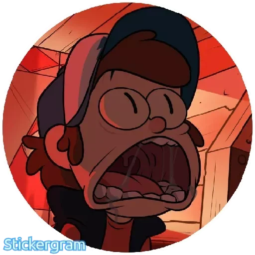 Стикер Gravity Falls