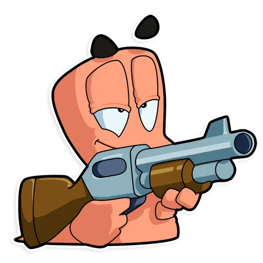 Стикер worms