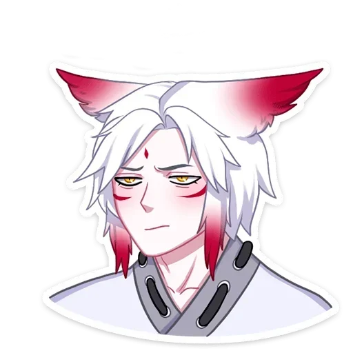 Стикер Хидэ без надписей