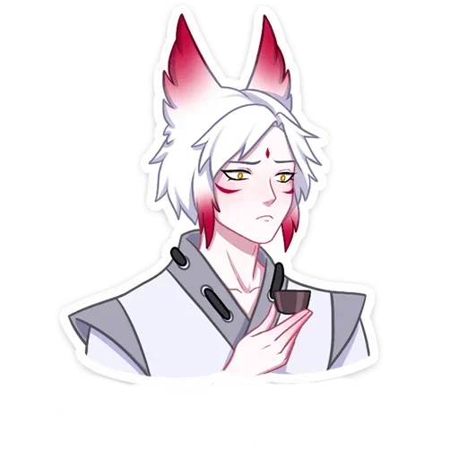 Стикер Хидэ без надписей