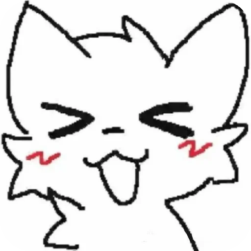Стикер Я котёнок :3