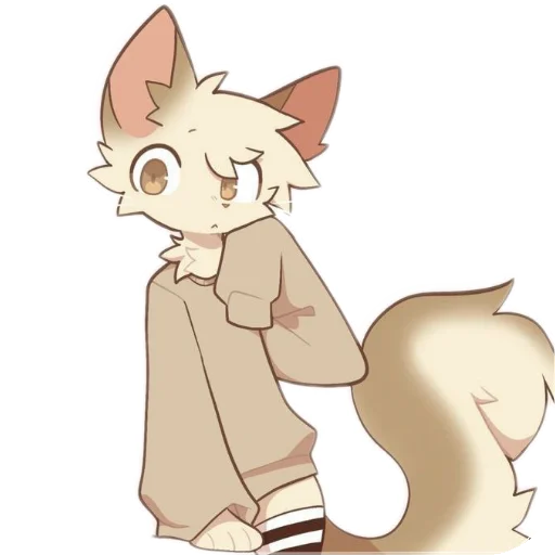 Стикер Я котёнок :3