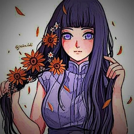 Стикер Hinata Hyuga