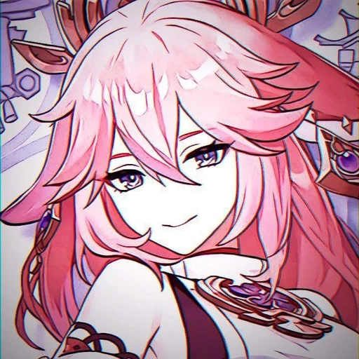 Стикер Yae Miko