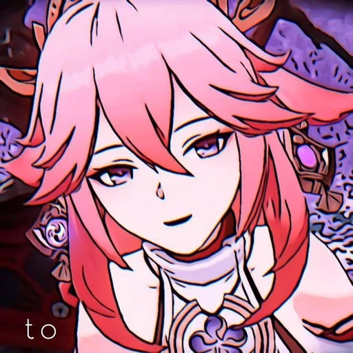 Стикер Yae Miko