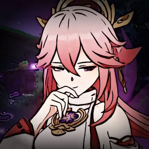 Стикер Yae Miko