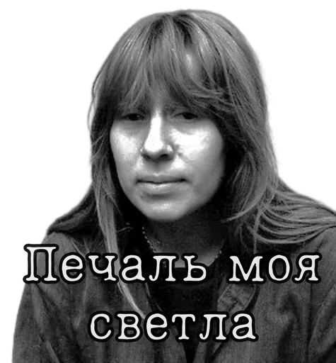 Стикер Янка Дягилева