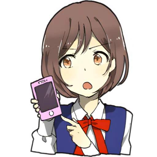 Стикер Яндере тян