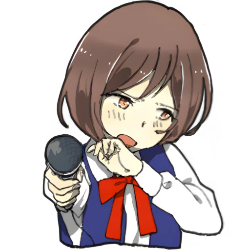 Стикер Яндере тян