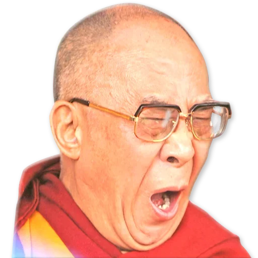 Стикер Зевота