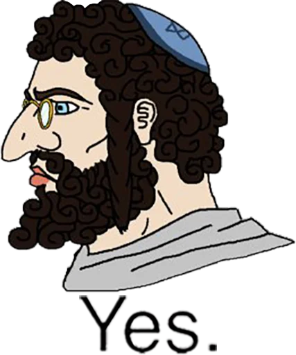 Стикер Yes Chad