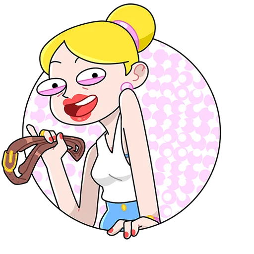 Стикер Ваша Мамаша Без Текста